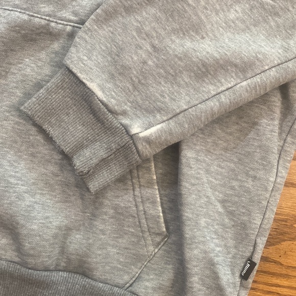 Puma Hooded Sweatshirt with Drawstrings - Picture 5 of 6